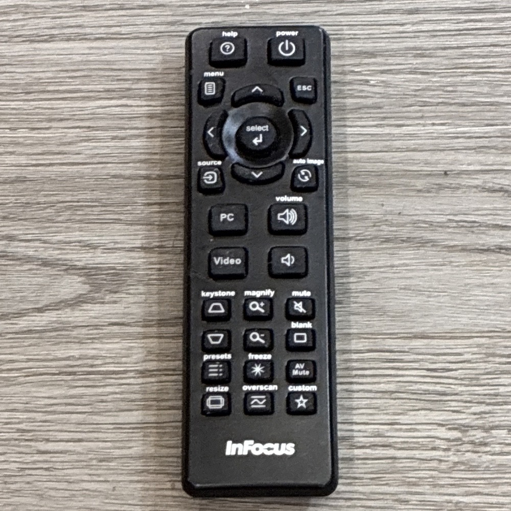 Projector Remote control For InFocus IN3182 IN3184 LP850 LP860 LP820 LP840 IN82